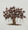 Iron Piple Tree Wall Art In Brown