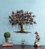 Iron Piple Tree Wall Art In Brown