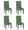 Pista Polycotton Solid 14x18 Inches Chair Covers  (4 pieces)