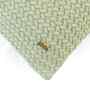 Pistacho Green 100% Cotton Anna16X16 Inches Knitted Cushion Cover
