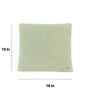 Pistacho Green 100% Cotton Anna16X16 Inches Knitted Cushion Cover