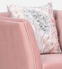 Pittsuburg Velvet 1 Seater Sofa in Plush Pink Colour