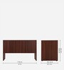 Pixel Office Table in Brown & White Finish With File Cabinet
