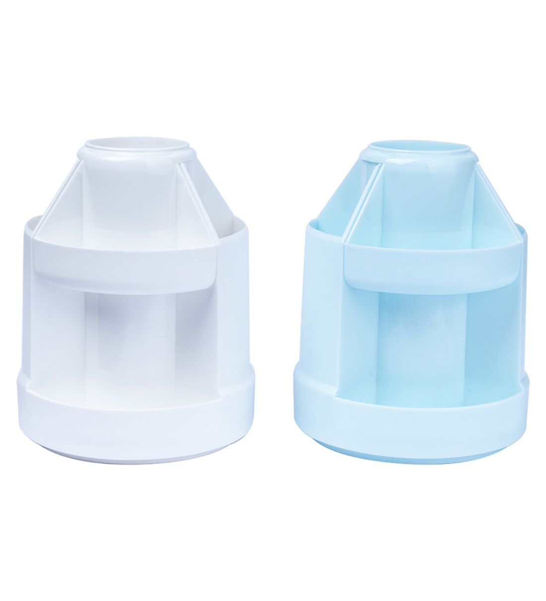 Buy Plastic Round Pen Holder With 5 Compartments By Market 99 Online