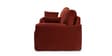 Plunge 3 Seater Sofa In Terracotta Dusk Colour