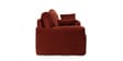 Plunge 3 Seater Sofa In Terracotta Dusk Colour