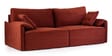 Plunge 3 Seater Sofa In Terracotta Dusk Colour