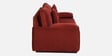 Plunge 3 Seater Sofa In Terracotta Dusk Colour