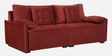 Plunge 3 Seater Sofa In Terracotta Dusk Colour