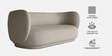 Plush Prestige Suede 3 Seater Sofa In Brown Colour