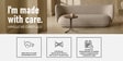 Plush Prestige Suede 3 Seater Sofa In Cream Colour