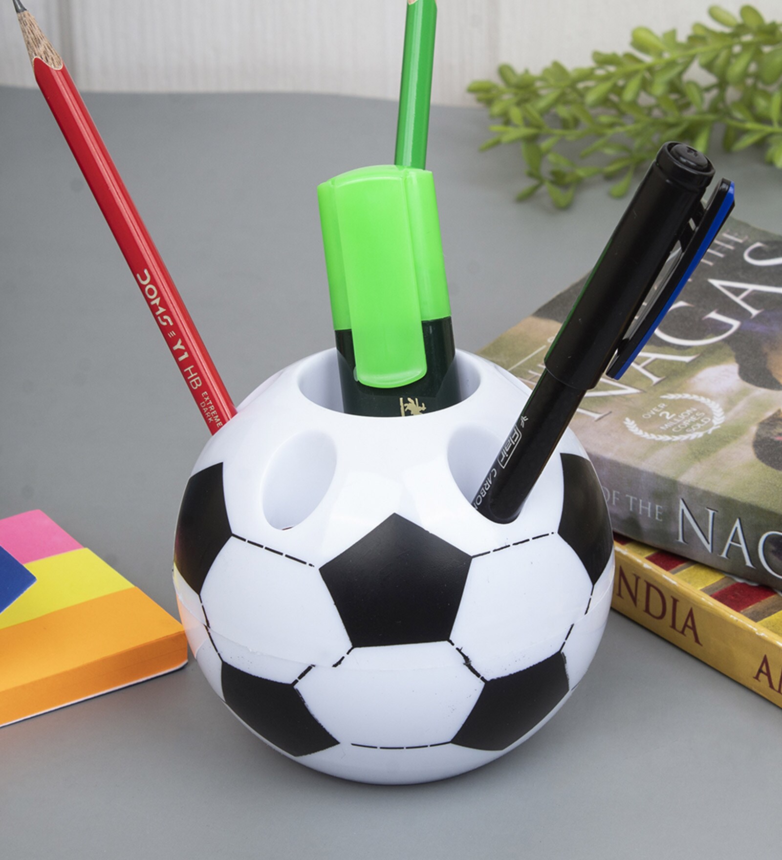 Plastic Football Pen Stand