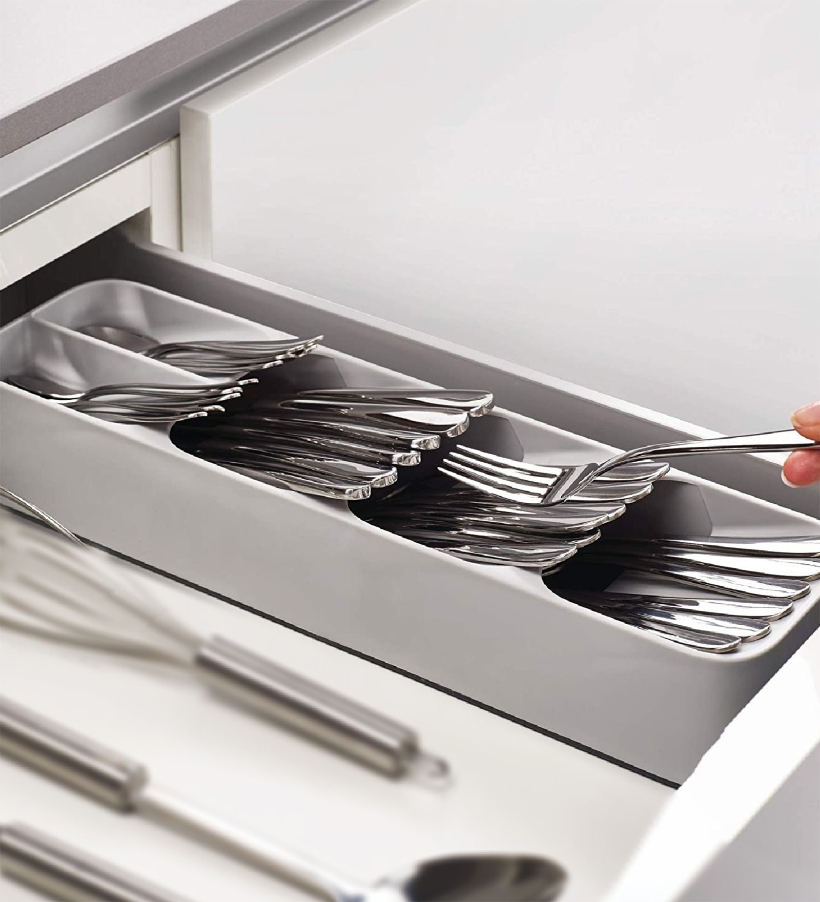 Plastic Kitchen Drawer Organiser Tray