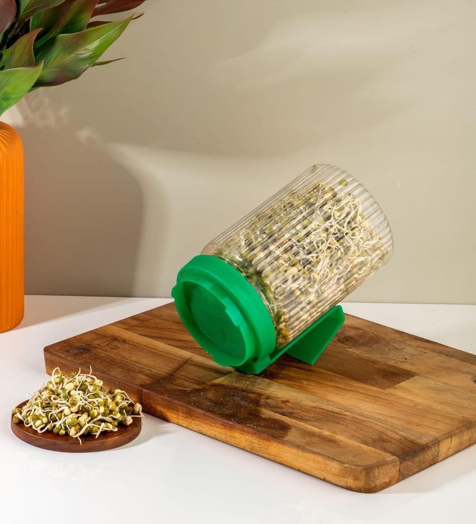 Plastic Sprouts Maker Jar 720ml BPA-Free Food-Grade