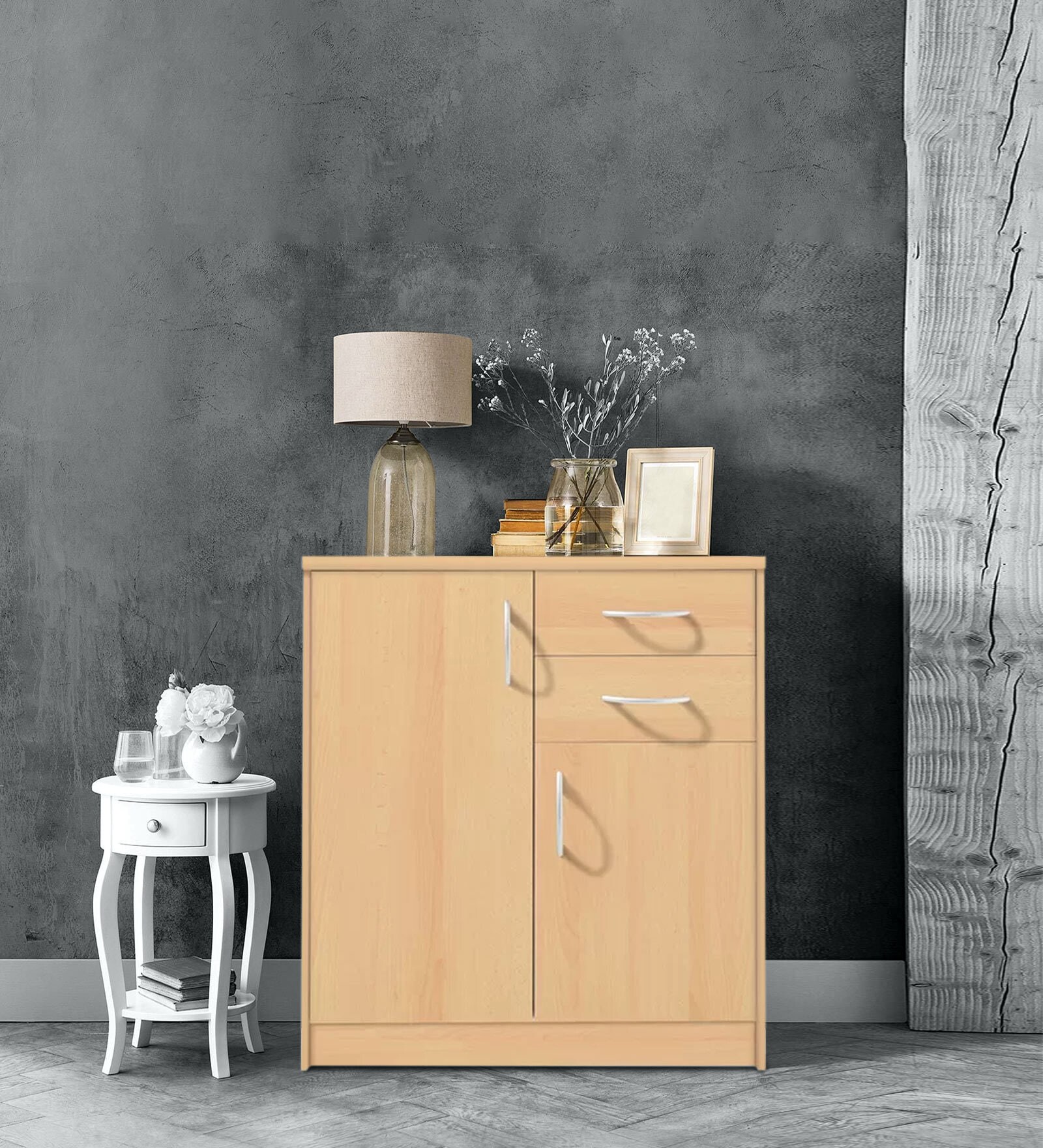 Ploy Storage Cabinet in Bavarian Beech Colour Ploy Storage Cabinet in Bavarian Beech Colour