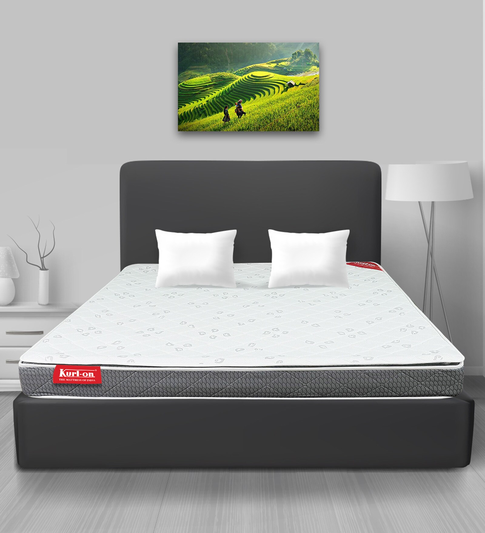 Plush 6 inch Bonnell Spring Queen Size Mattress
