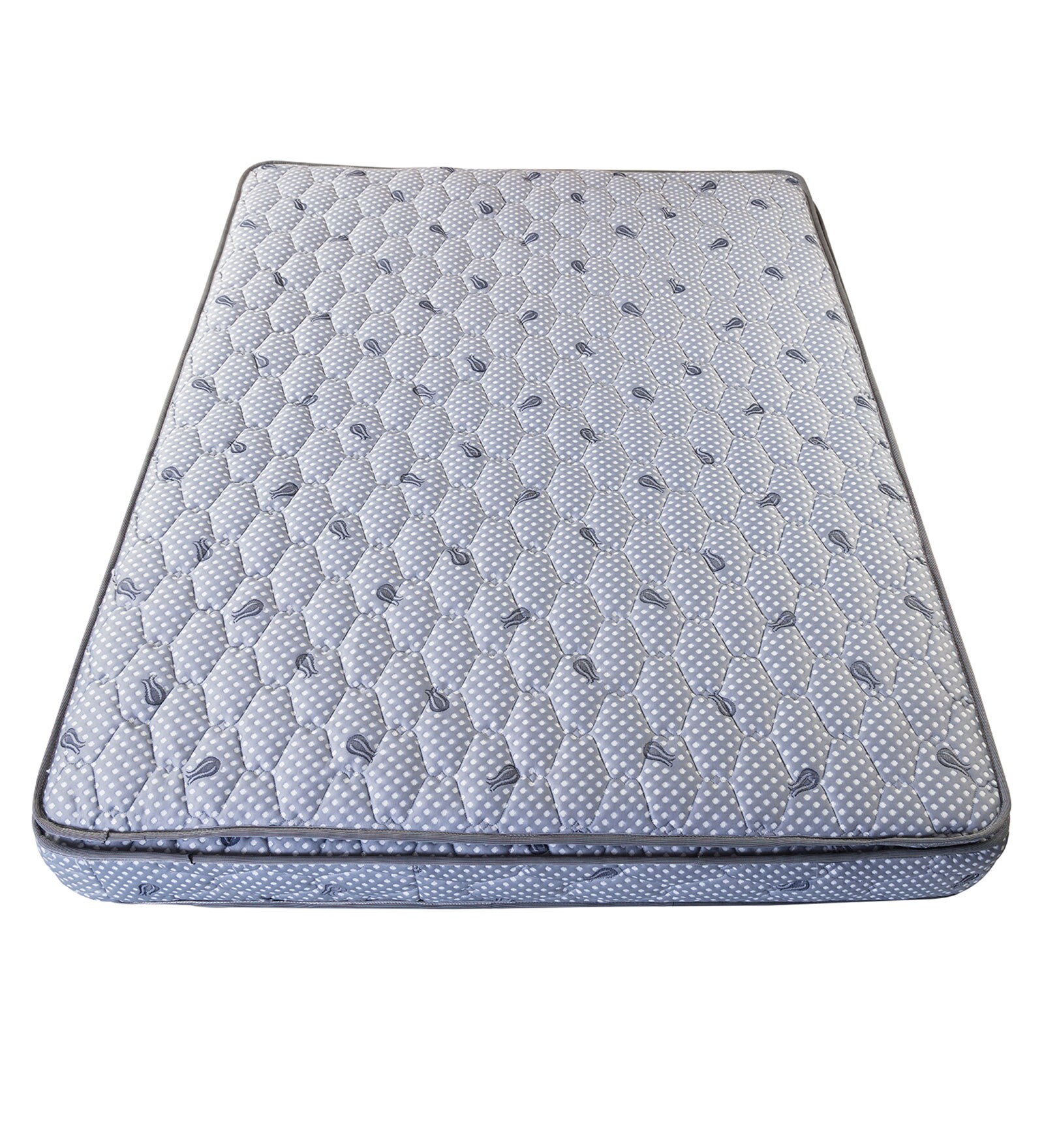 Buy Plush King Bed Pillow Top 72x72x8 Inch Rebonded Foam Mattress (Free Pillow) by Recron at 10