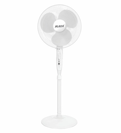 Buy Plaza Neo White 400 Mm High Speed Pedestal Fan Online