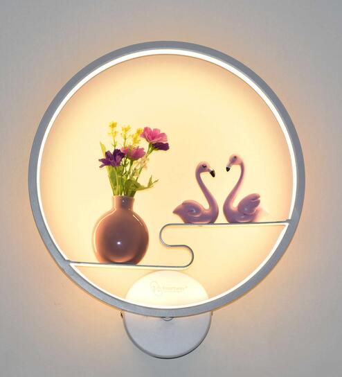 Duck Metal LED Novelty Wall Light (White)