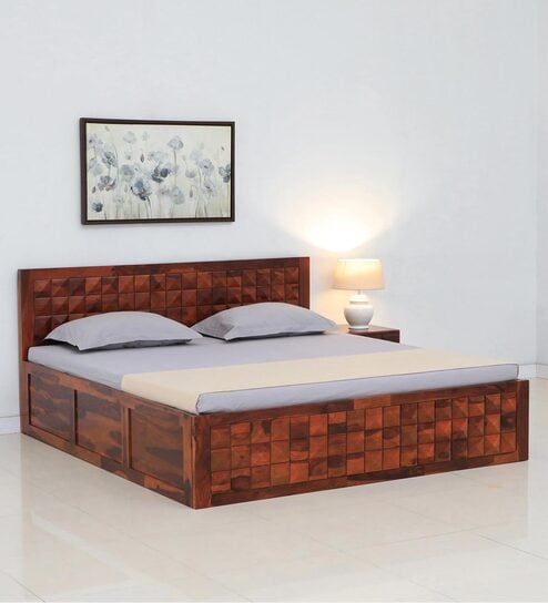 Beds With Hydraulic Storage Online @Upto 70% OFF | Pepperfry