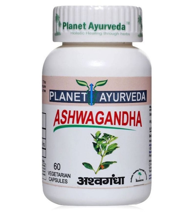 Ayurveda Ashwagandha Capsules (60 Capsules) by Ayurveda