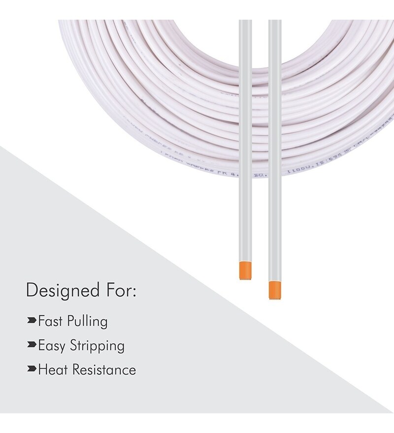 Buy Plaza 2.5 Sq. mm PVC & Copper Insulated Electrical Wire Online