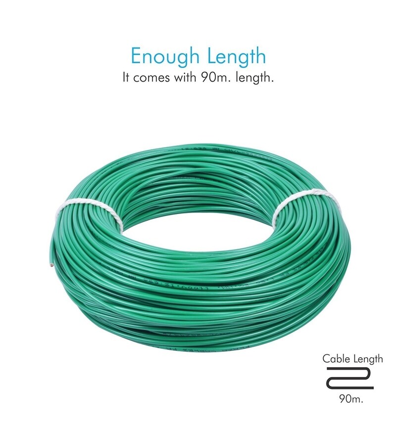 Buy Plaza 4.0 Sq. mm PVC & Copper Insulated Electrical Wire Online House Wires Cables