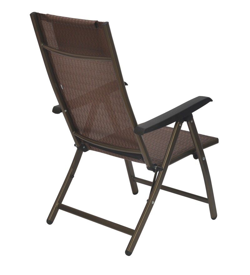 Buy Plesure Easy Chair in Bronze Colour By Nilkamal Online Deck