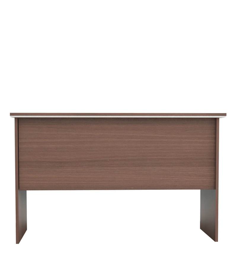 plutus office table in acacia finish by wood you