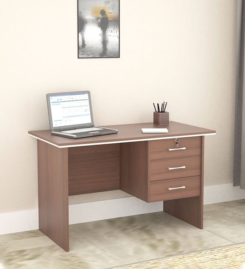 wooden table for office use