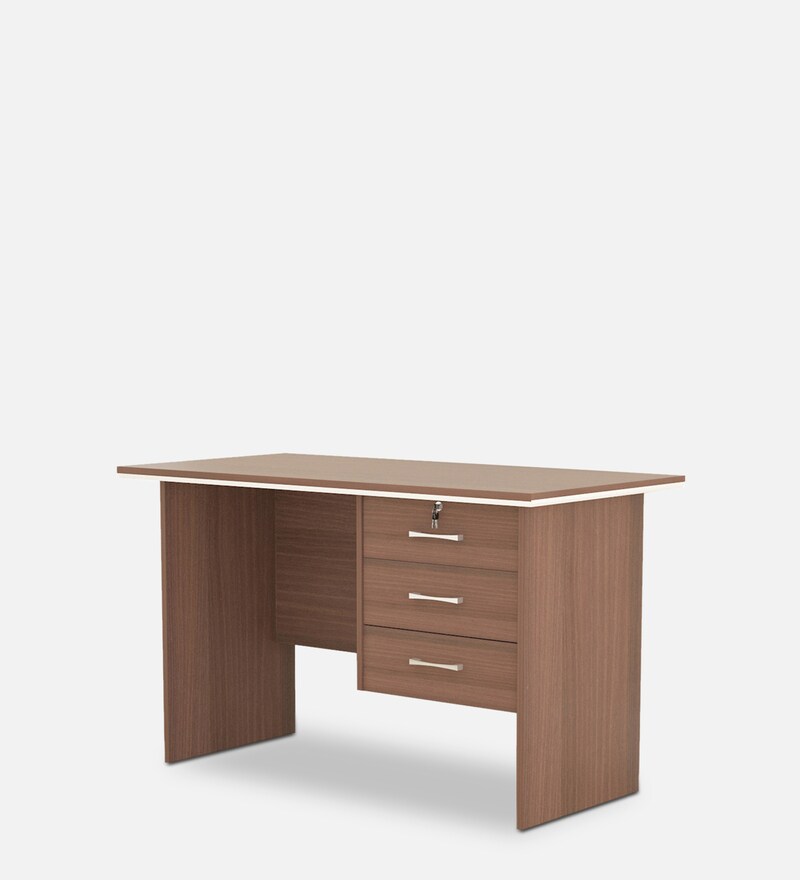 plutus office table in acacia finish by wood you