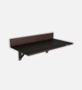Placido Wall Mounted Table in Flowery Wenge Finish