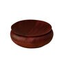 Plaid Mango Wood Roti Serving Box