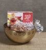 Plaid Powder Gold Iron Bowl