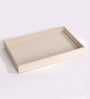 Cream Plain Jewellery Tray