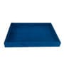Blue Plain Jewellery Tray