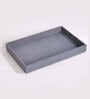 Grey Plain Jewellery Tray