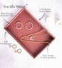 Pink Plain Jewellery Tray