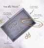 Grey Plain Jewellery Tray