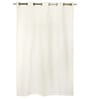 White Solid 210 TC Cotton (Set of 6) Double Bed Bedding Sets