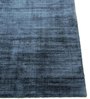 Blue Viscose Solid 5 x 8 Feet Hand Woven Carpet