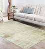 Brown Viscose Solid 5  x 8  Feet Hand Woven Carpet