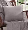 Plain Solid Jessica Cotton 12x12 Inch Cushion Cover