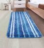 Plain Solid Microfibre 3 X 2 Feet Machine Made Hallway Runner