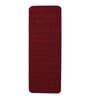 Maroon Polyester 4 x 1.3 Feet Machine Made Floor Runner