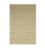 Beige Jute Solid 5  x 8  Feet Hand Woven Carpet