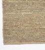 Beige Jute Solid 5  x 8  Feet Hand Woven Carpet