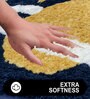 Planet Abstract Microfibre 24x16 Inches Bath Mat