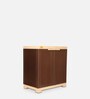 Planet Plastic Kids 1 Door Small Wardrobe In Brown & Beige Colour