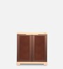 Planet Plastic Kids 1 Door Small Wardrobe In Brown & Beige Colour